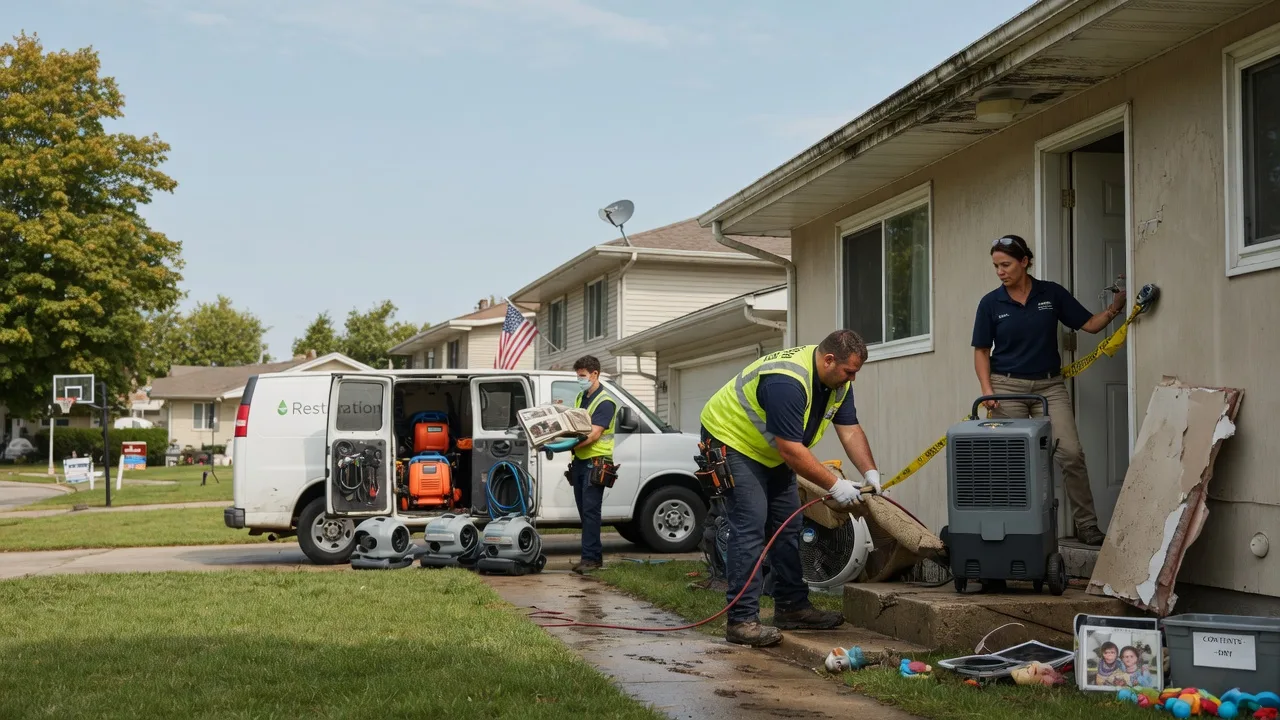 Water Damage Restoration in Hamler, OH near me